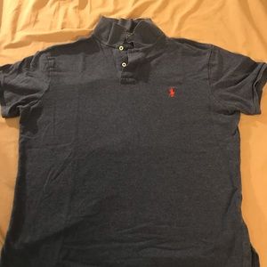 Polo Ralph Lauren Polo Shirt - Navy Blue, Large